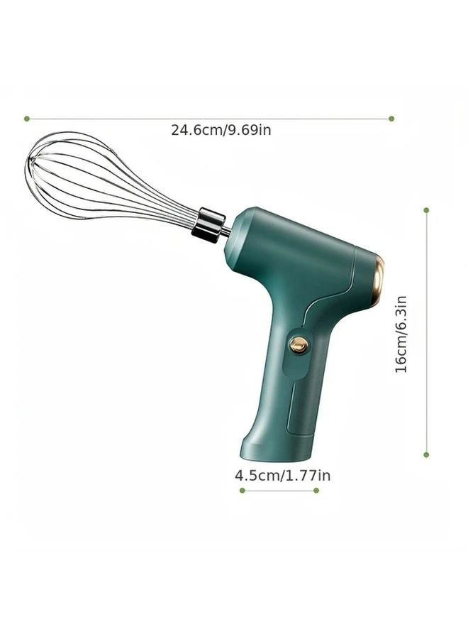 Handheld Cream Mixer - USB Rechargeable 3-Speed 2-in-1