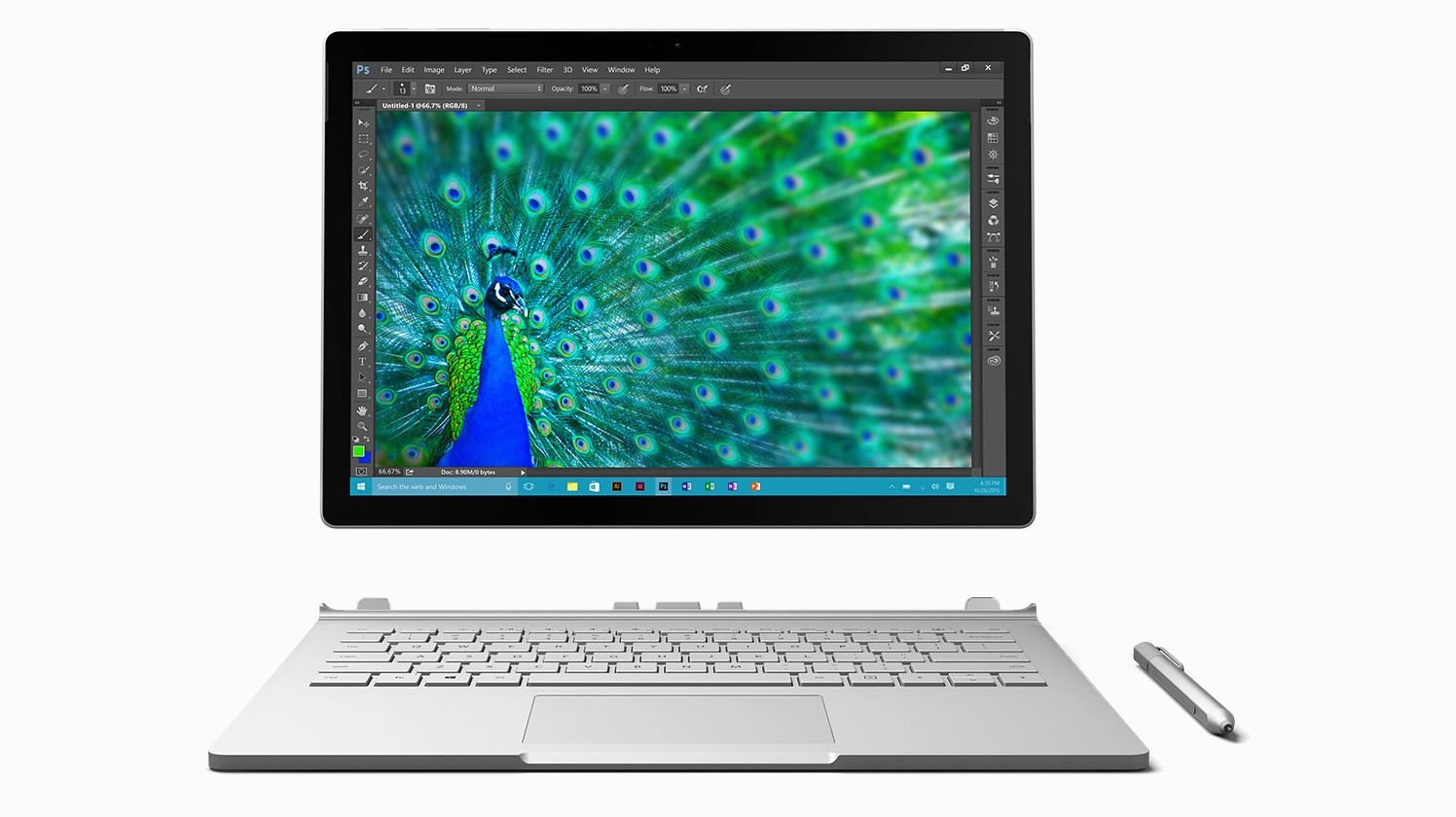 Microsoft (Renewed) Surface Book Business - 13.5'' Core i7-6600U 8GB DDR4 256GB SSD