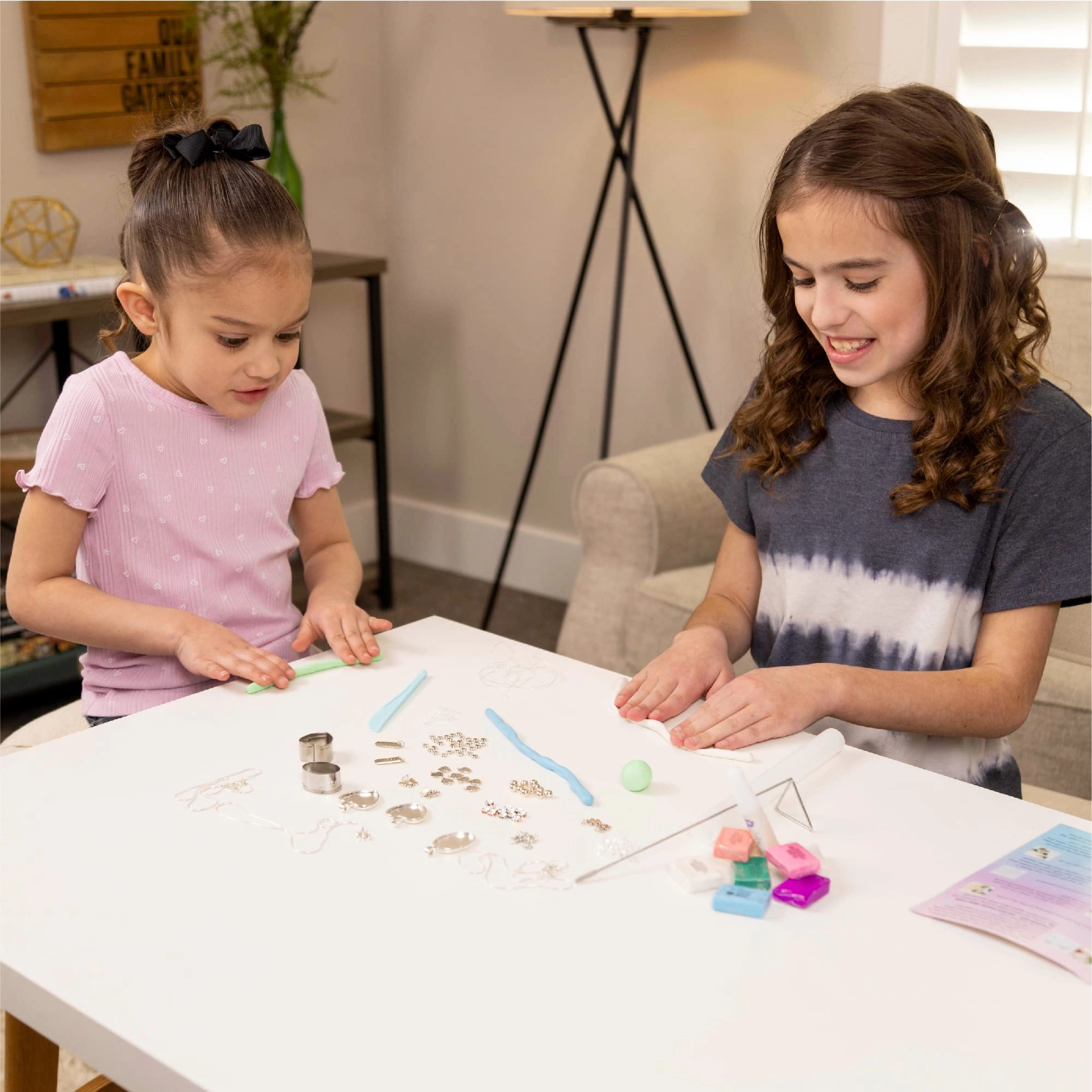 Make Your Own Clay Jewelry Making Kit - 3 Bracelets 3 Necklaces Polymer Clay