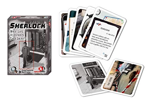 Sherlock: Who is Vincent Leblanc? - Card Game (German)
