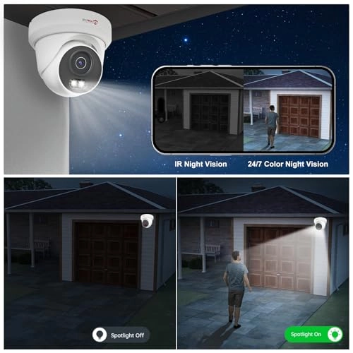 NVR PoE Security Camera System - 16 channels