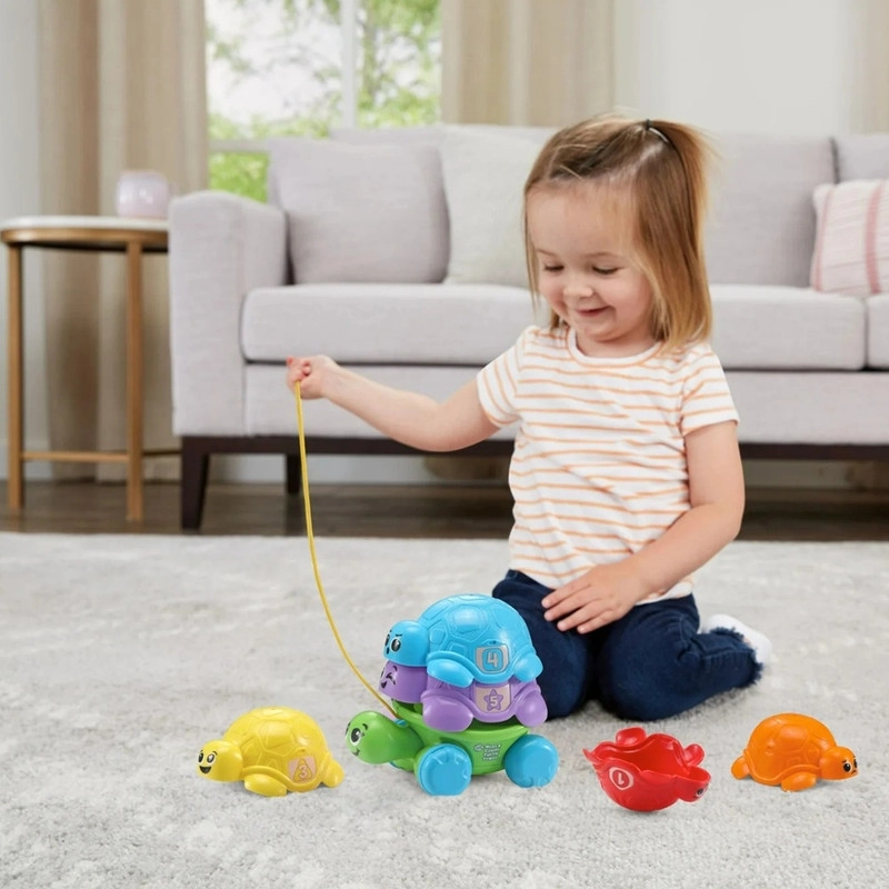 Nest And Count Turtle Tower - Suitable for 1 to 3 years