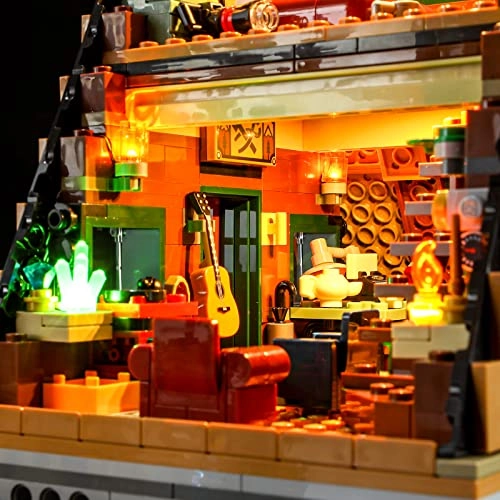 Led Lighting Kit for A-Frame Cabin (LEGO-21338)