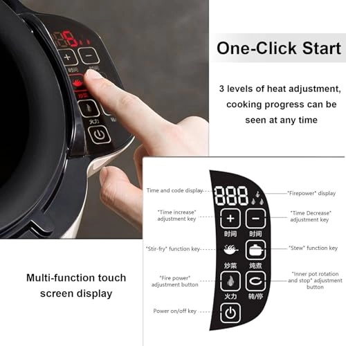 Automatic Cooking Machine - 6 L 2000 W