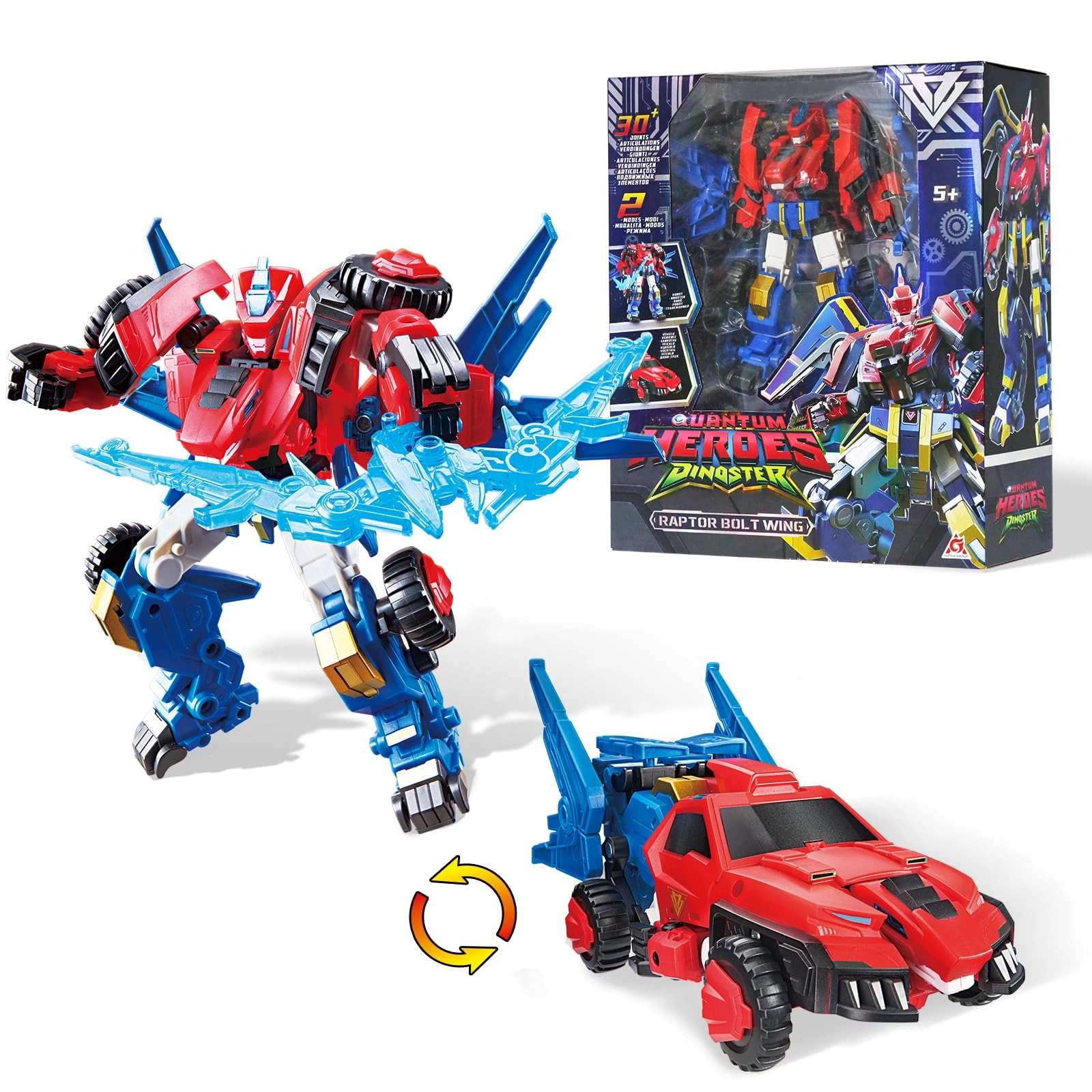 Alpha Group QUANTUM HEROES DINOSTER - Raptor Bolt Wing