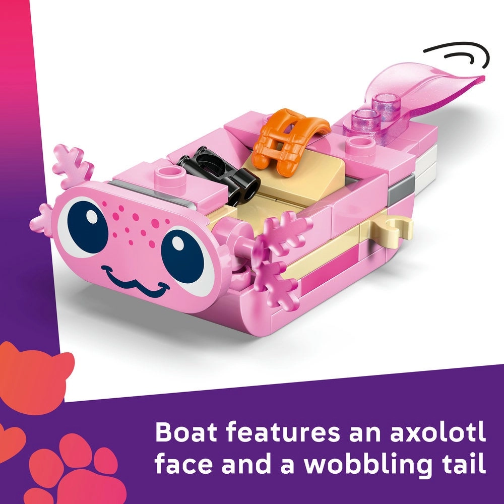 Friends Axolotl Adventure Boat (42681)