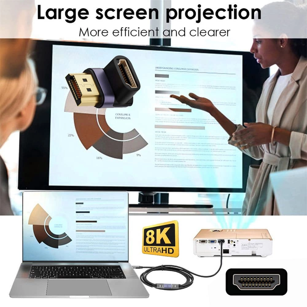 8K HDMI Adapter with Ethernet