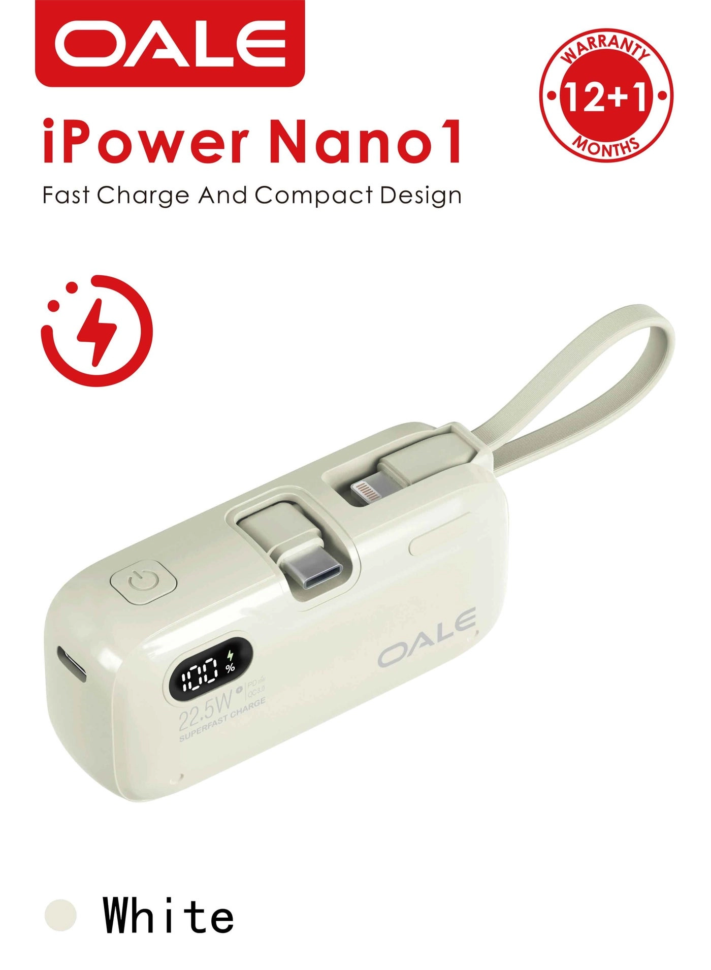 OALE iPower Nano1 - 5000mAh 22.5W