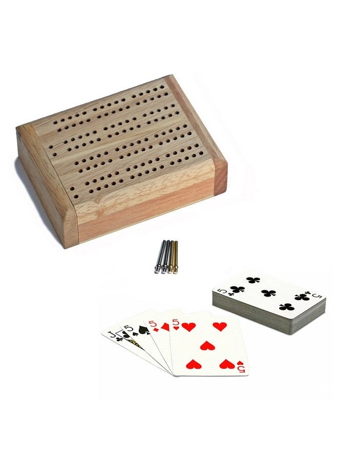 Cribbage Board - Travel Foldable 2 Track Set