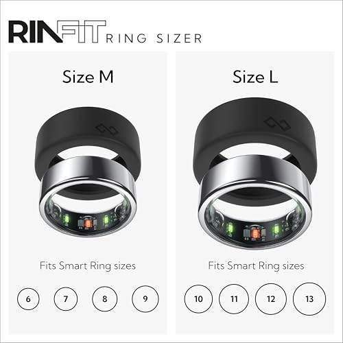 Smart Ring Protector - M for 6/7/8/9 Silicone Black