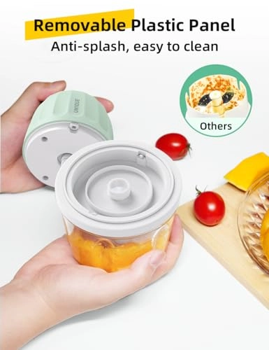 Mini Electric Chopper - 250 Milliliters Rechargeable