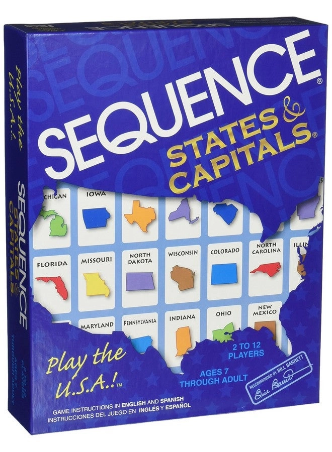Pressman Jax Sequence States and Capitals - English & Arabic