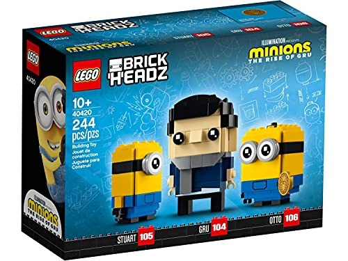 Minions Brickheadz Gru, Stuart and Otto (40420) - Green