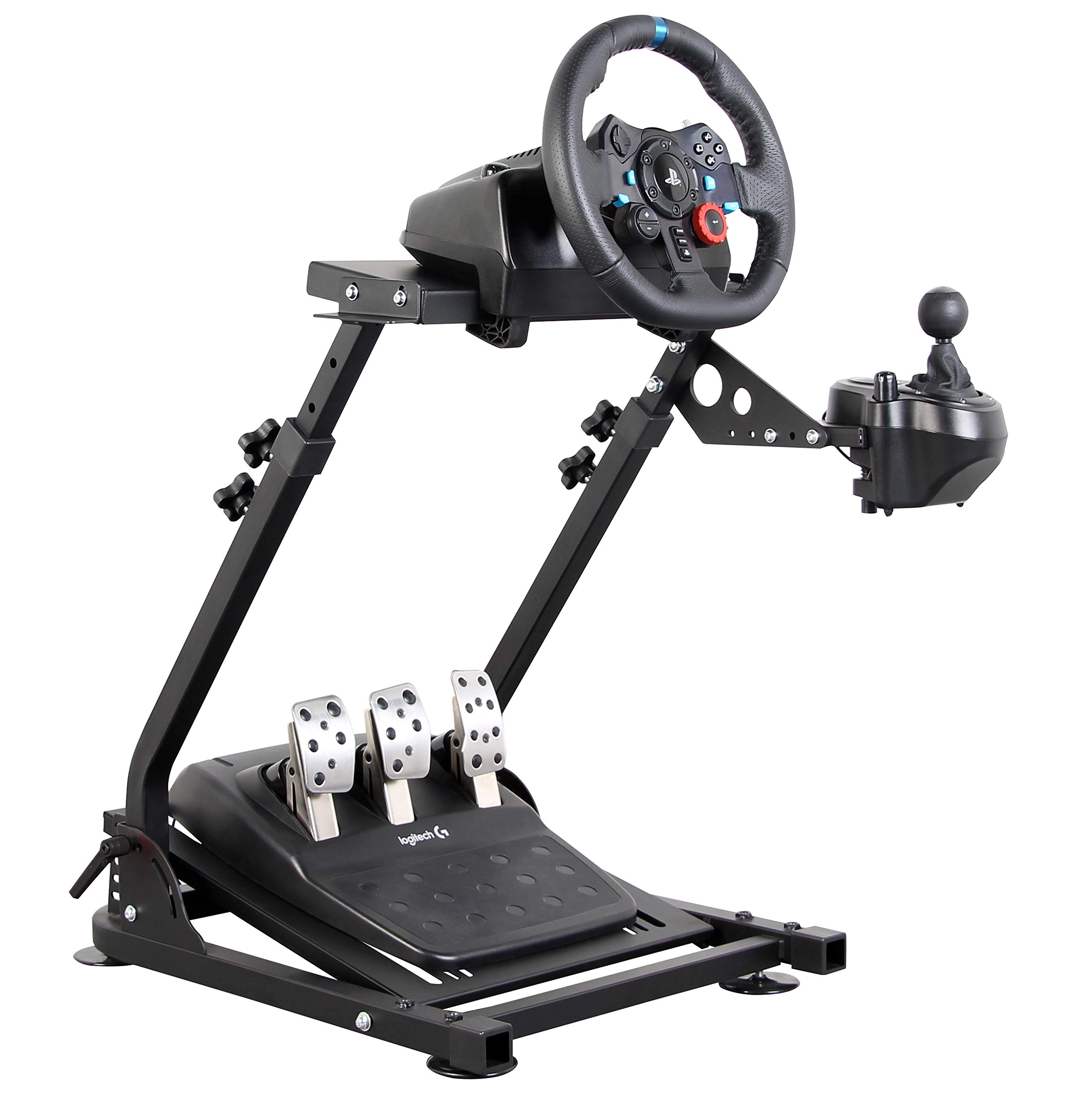 jxqqay Racing Wheel Stand Holder, Mount - G25/G27/G29/G920/PS4/Xbox/T500D/T3PA/TGT