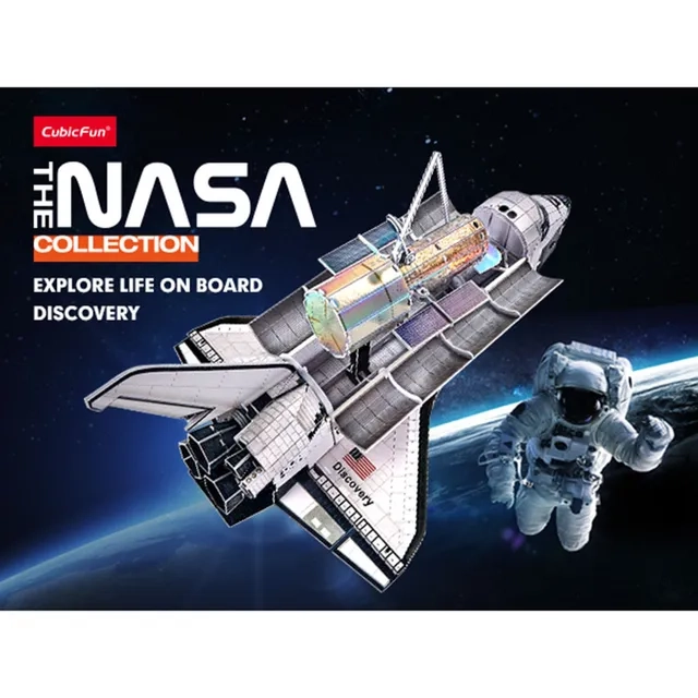 Nasa Discovery 3D Puzzle (ALGT-DS1057H) - 126 pcs