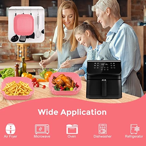 Silicone Air Fryer Liners - 2 PCS