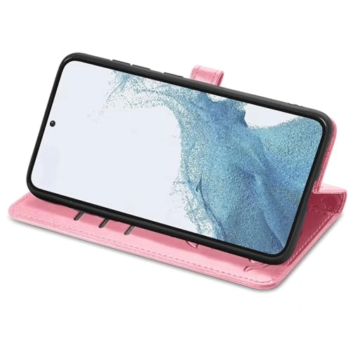 Nadoli Funny Cartoon Embossing Cat Dog Pattern Pu Leather Cat Paw Lanyard Standfunction Card Slots Wallet Flip Case Cover for Samsung Galaxy S24 Ultra