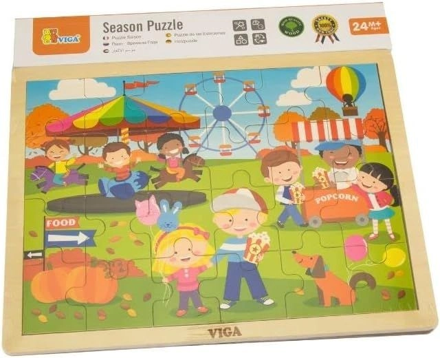 Season Puzzle Autumn - 3 +