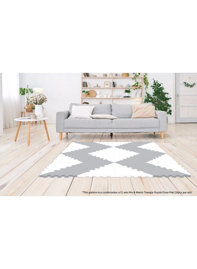 Triangle Puzzle Floor Mat - 10 Months