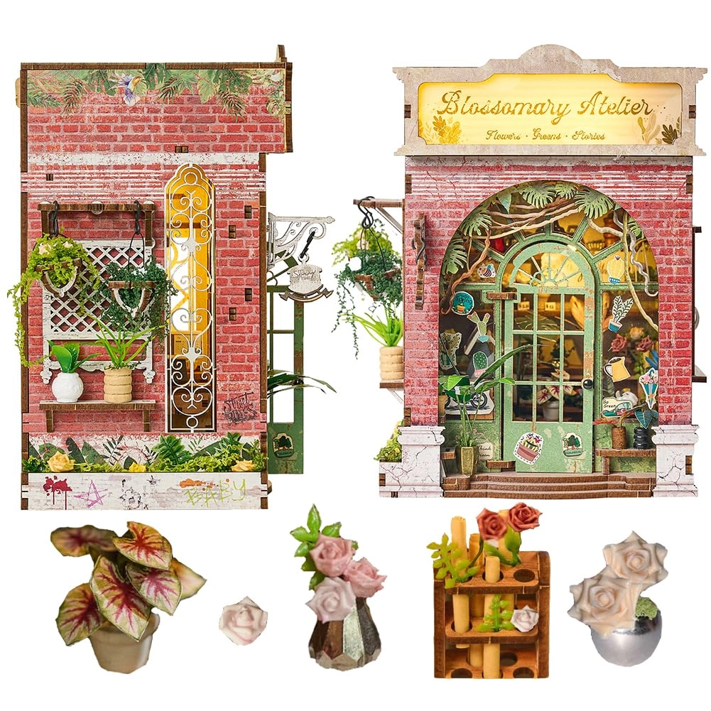 Miniature Wooden Dollhouse Furniture Kit - Creative Room 1:24