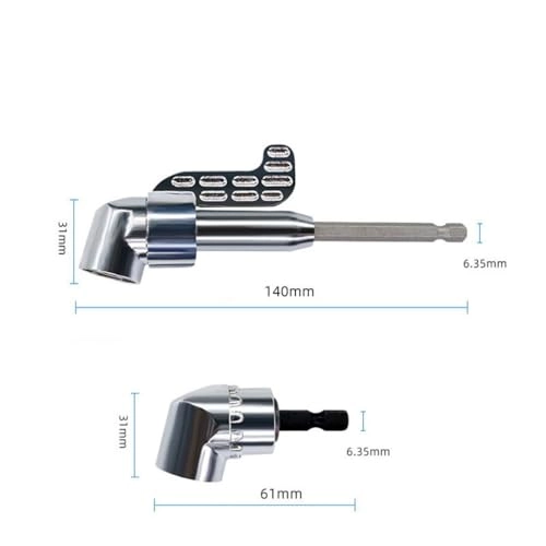 Right Angle Drill Attachment - 105 Degree 2 PCS