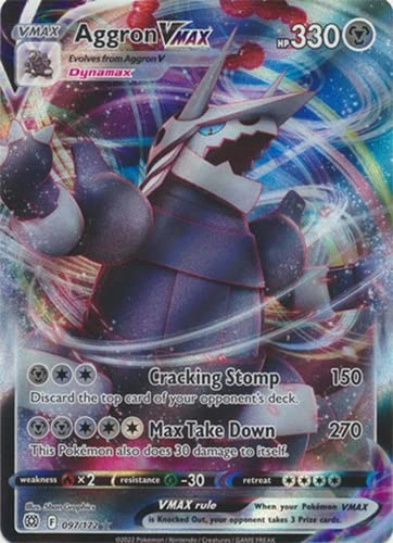Pokemon USA, Inc. Aggron VMAX - 097/172 Brilliant Stars