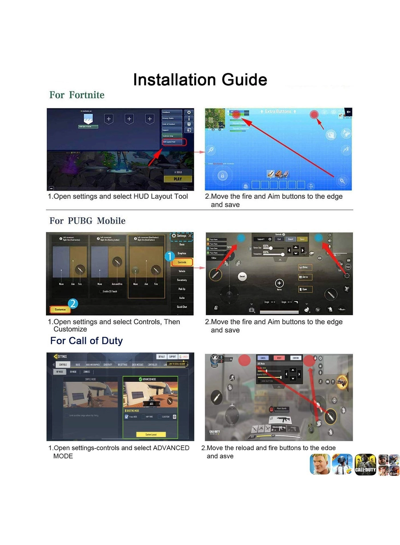 Mobile Game Controller Bundle