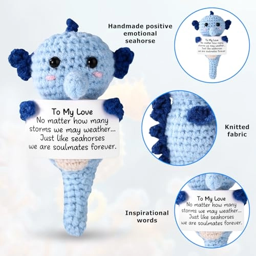 Positive Seahorse - 10.49 cm