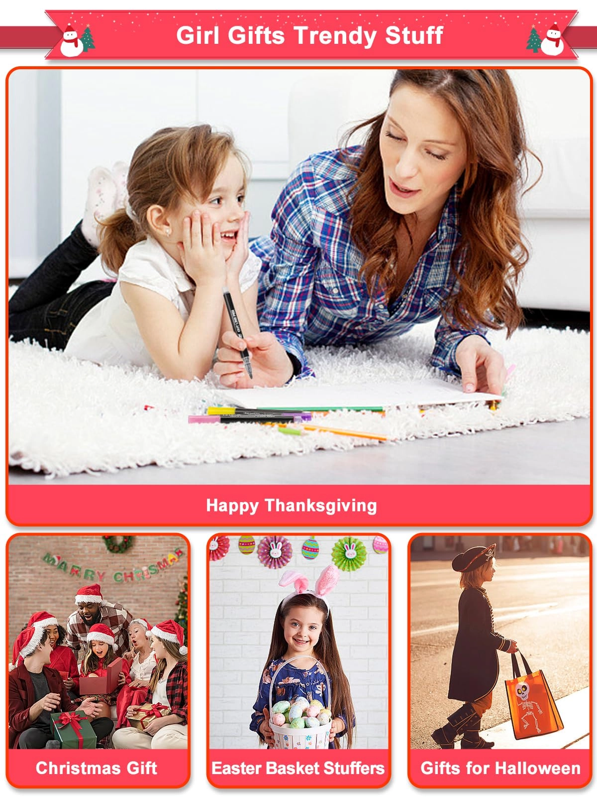 Outline Markers - 48 Colors