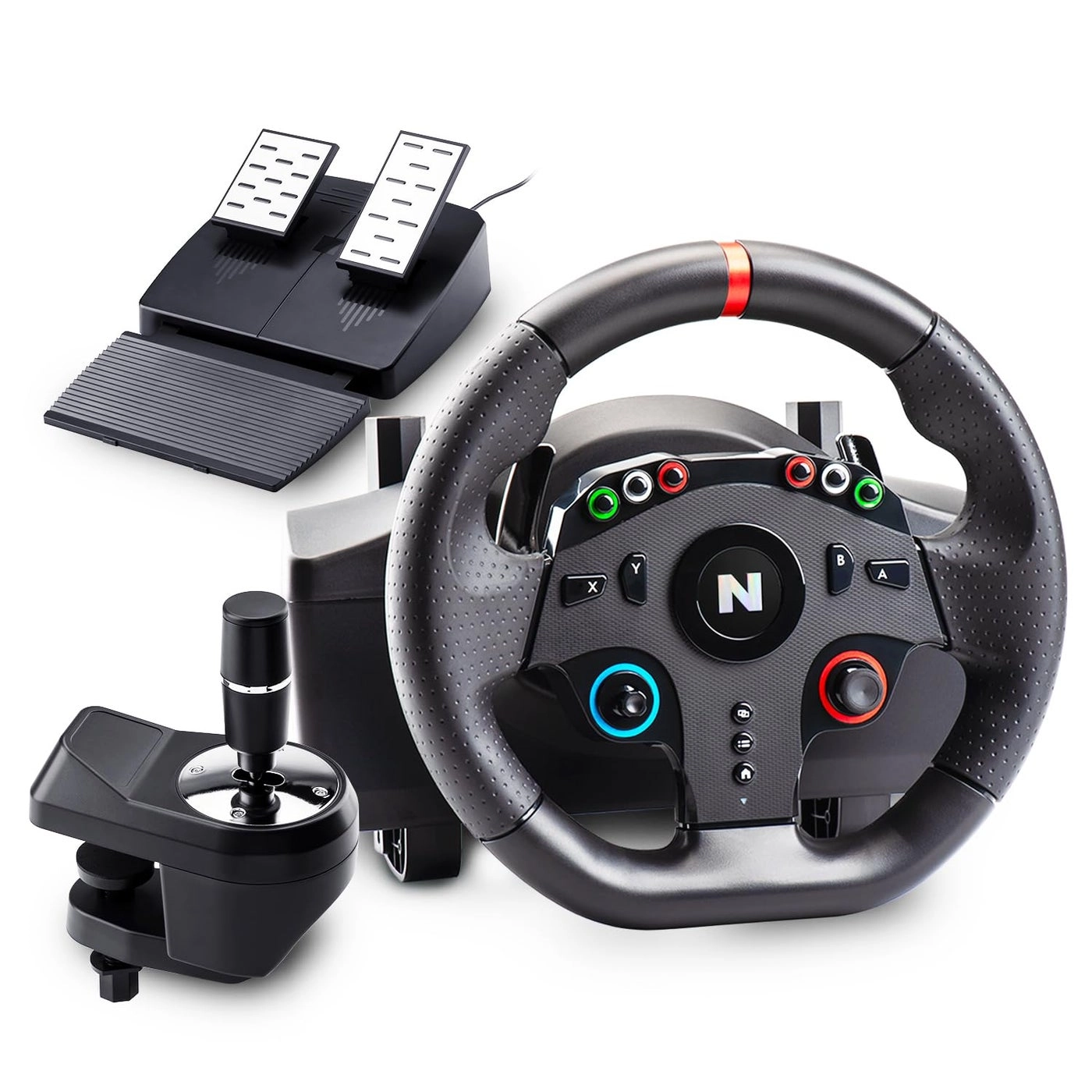 Drive Pro ONE V24 Racing Wheel & Pedals - PC PS4 Xbox One Xbox Series X/S Switch