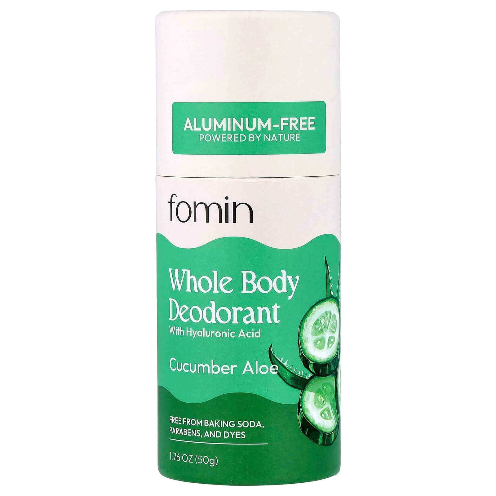 fomin Whole Body Deodorant - Cucumber Aloe 50 g