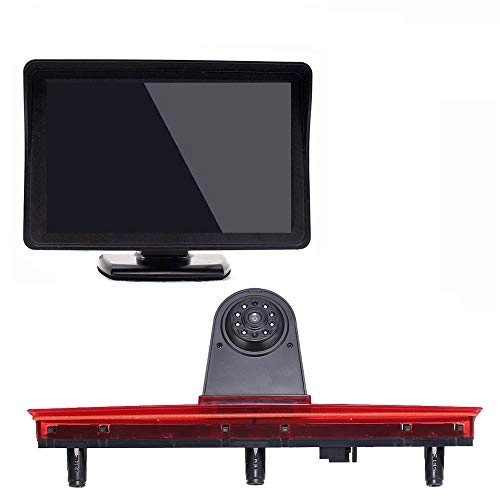 Brake Light Reversing Camera + Rear View Mirror Monitor - Night vision 628 x 586 pixels