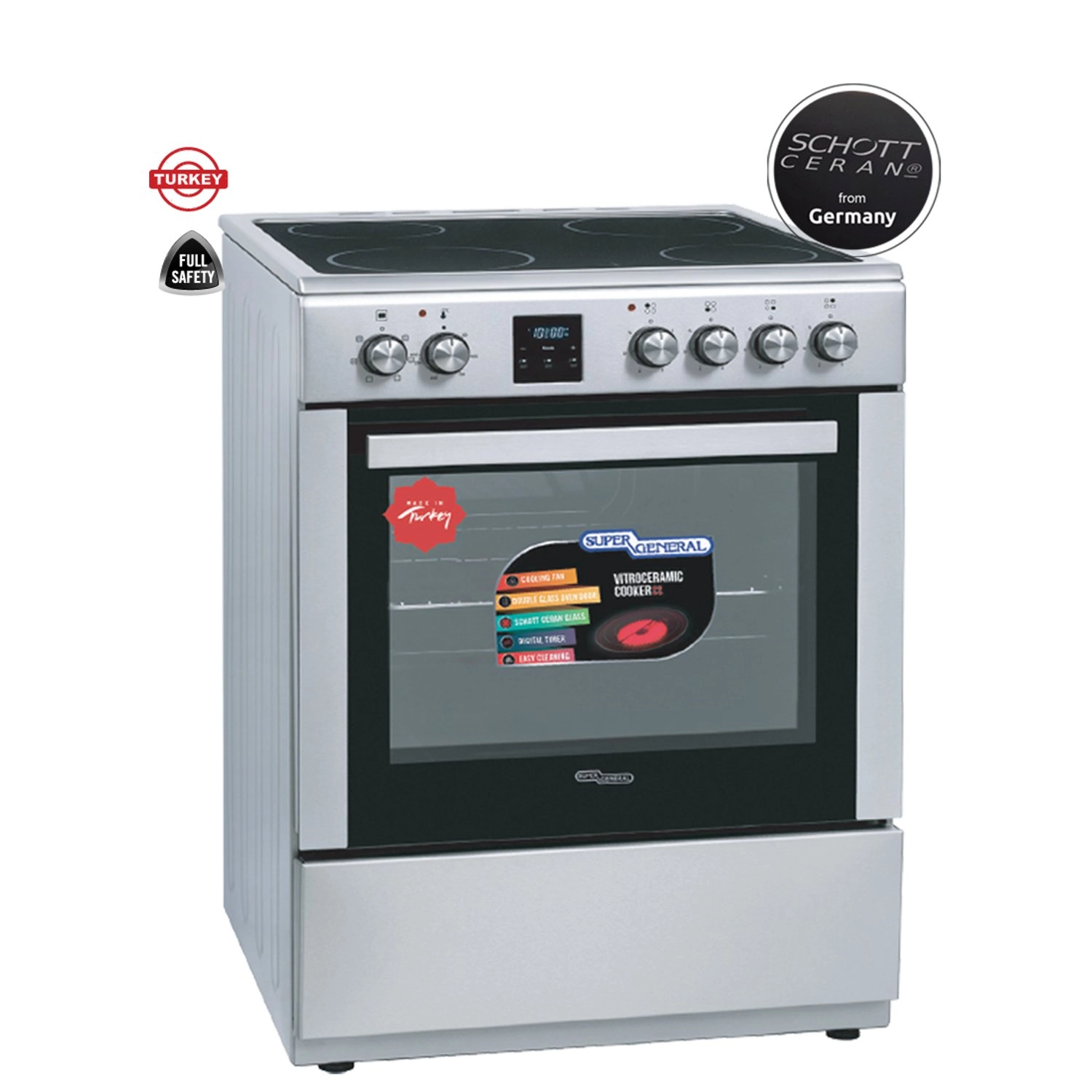 Super General SGCV-60-DSS ELECTRIC Cooker