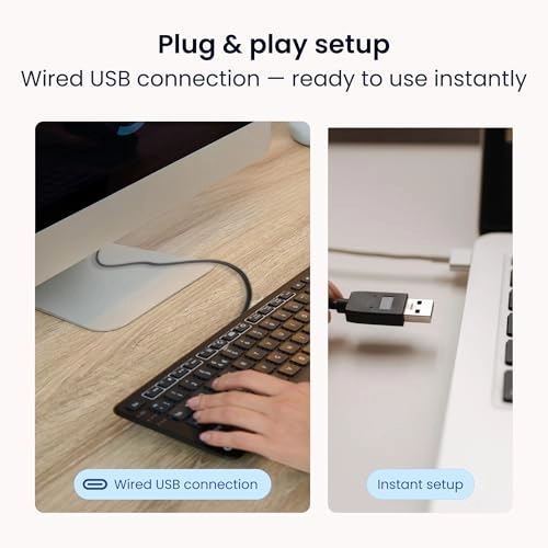 Balance Full-Size Keyboard - US Wired/Wireless