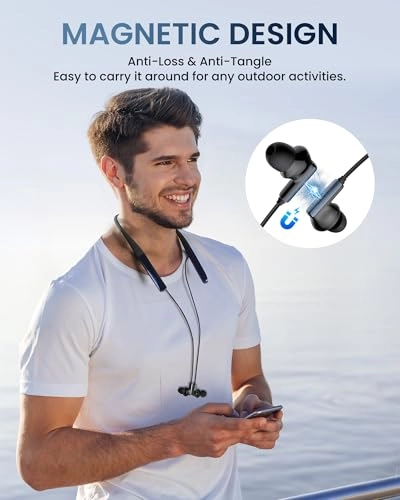 Neckband Headphones Wireless Earbud