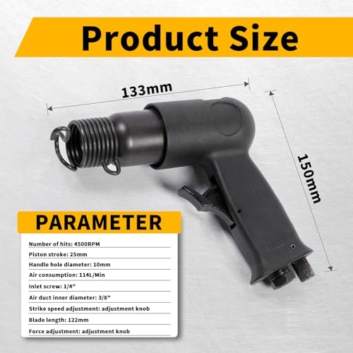 Air Hammer - 4500RPM 25mm 10mm