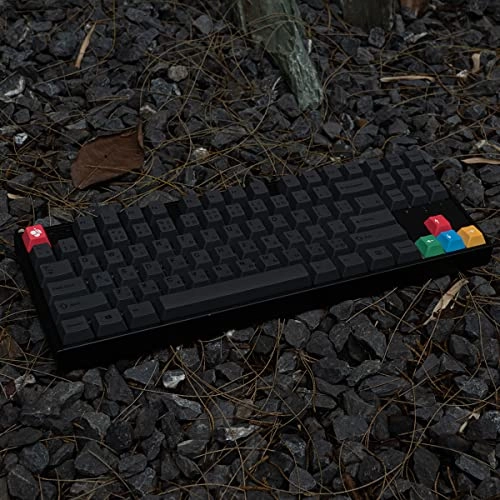 PBT Gray Japanese Keycaps - USB