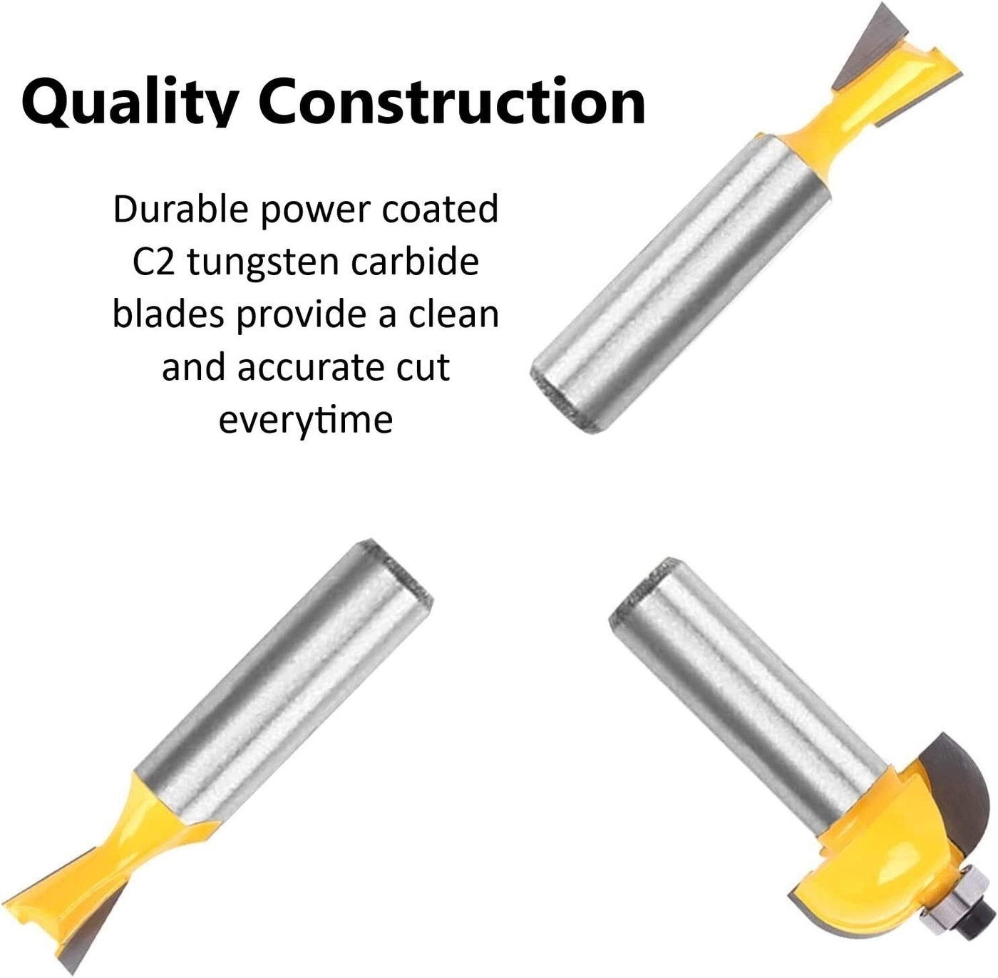 Carbide Router Bits Set