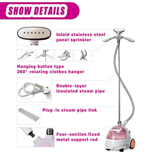 Garment Steamer - 1600W 35S 2.2L