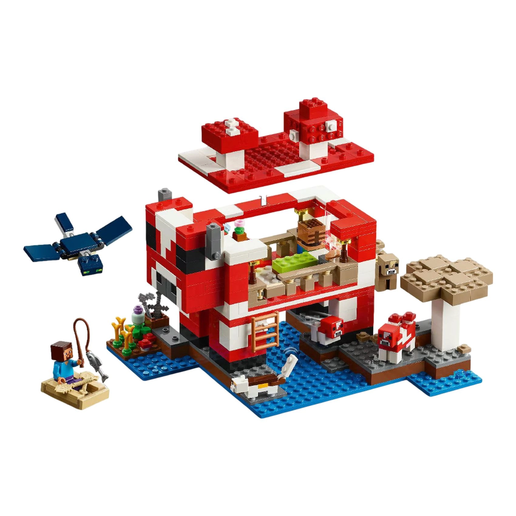 Minecraft The Mooshroom House (21270)