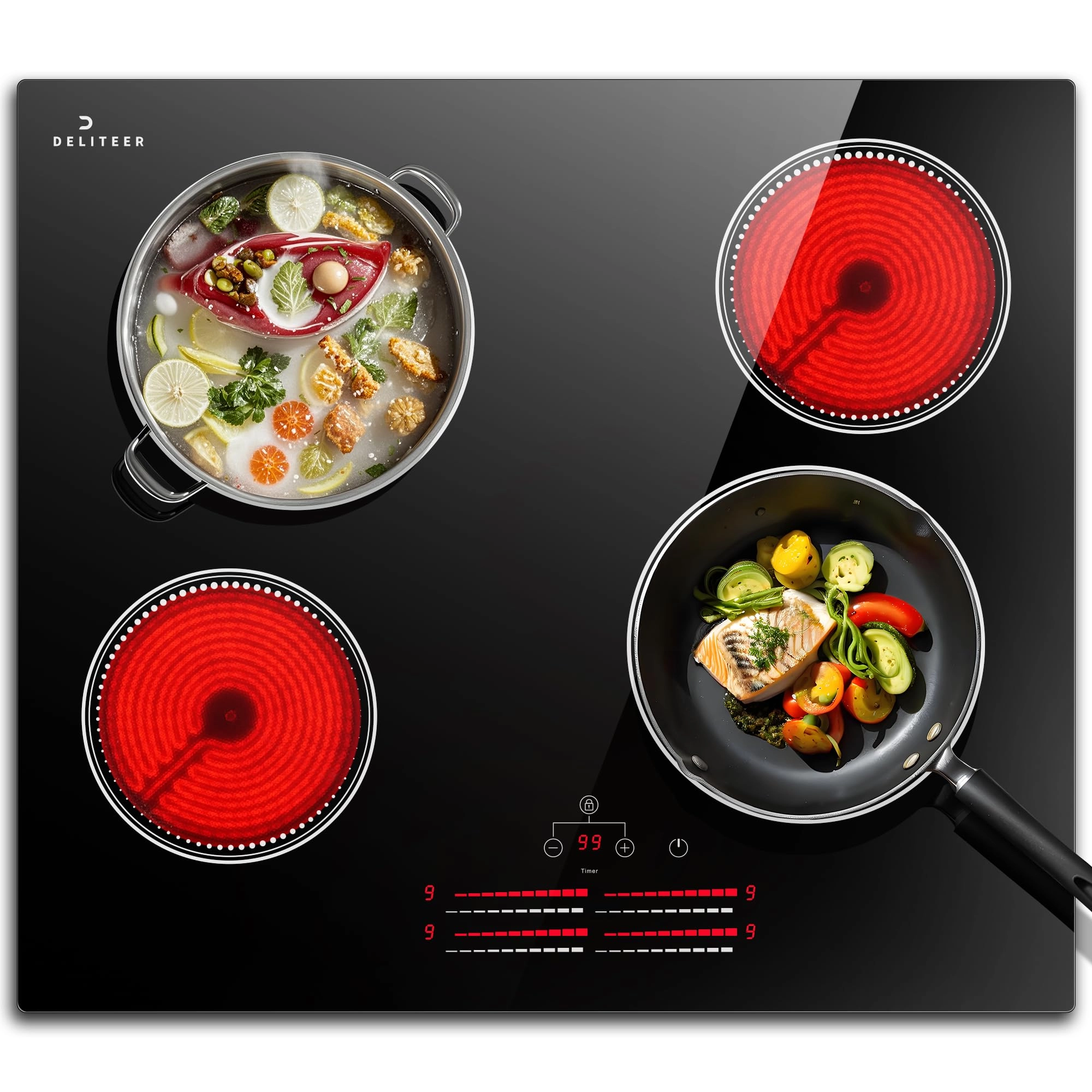 DELITEER DLE-DE-DLC-D46063 Ceramic hob