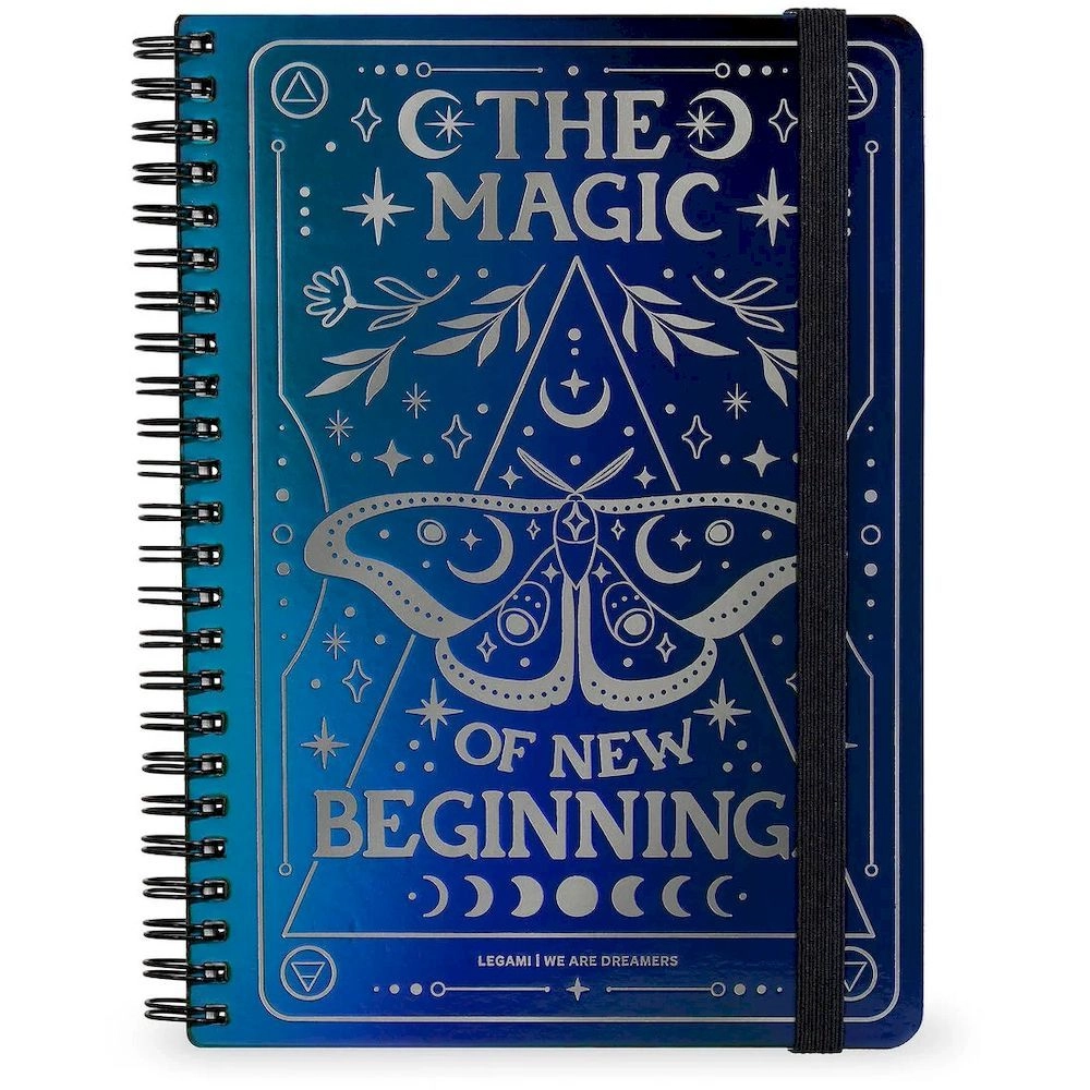 Legami Lined Spiral-Bound Notepad A4 Spiral - Lined 160 Pages