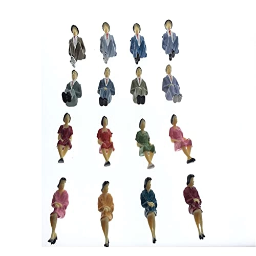 Sitting Figure - 50pcs 1/30 Scale