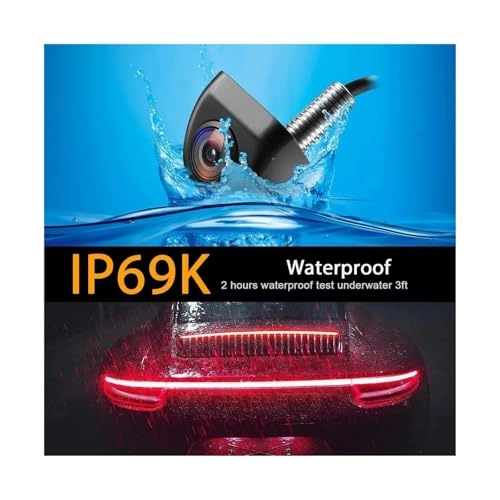 Reverse car rear view camera - Night vision Wired 720 x 540 pixels