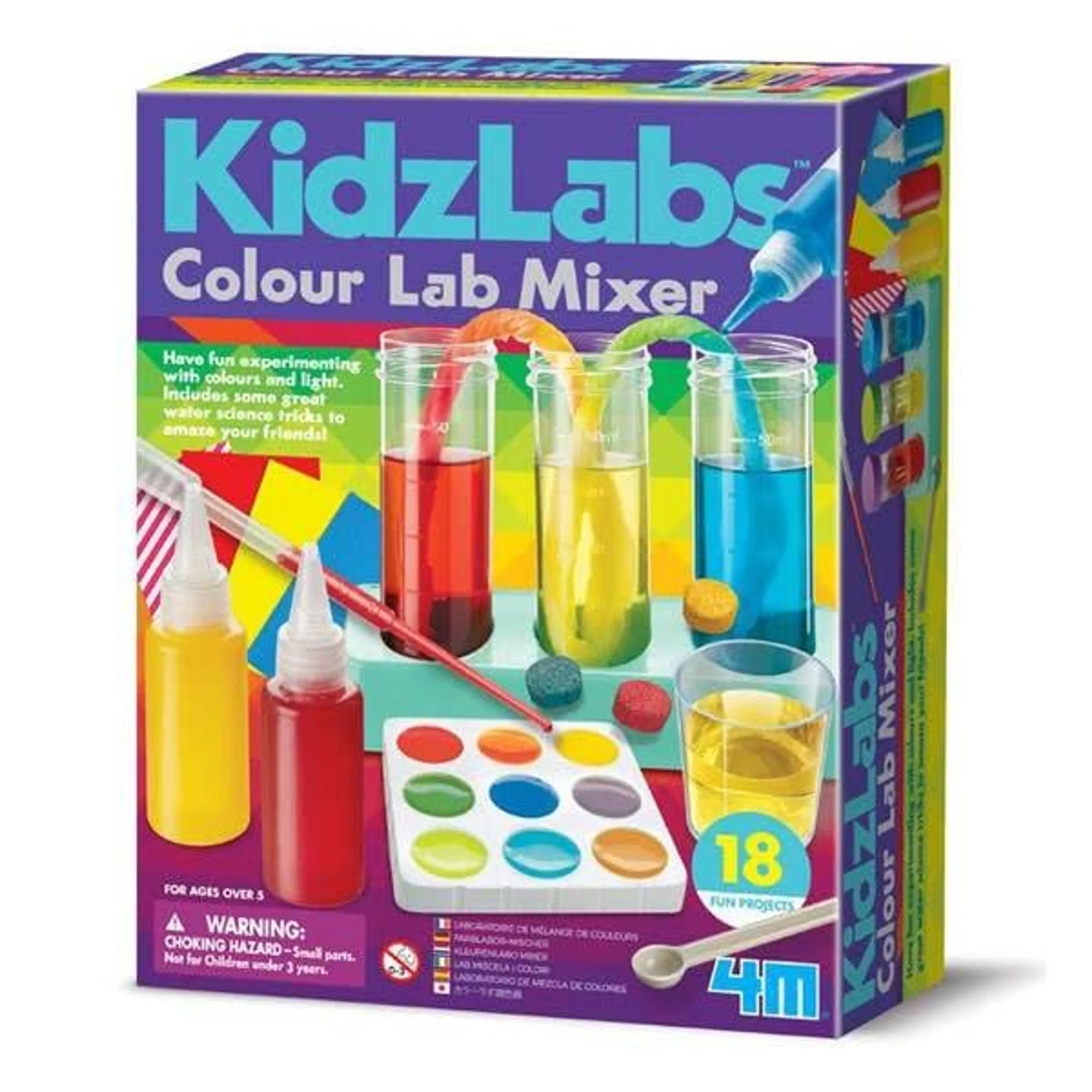 4M KidzLabs Colour Lab Mixer Science Kit - 5 years+