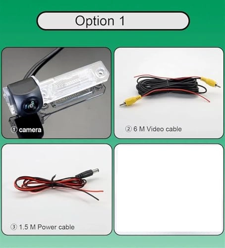 Rear View Camera - Night vision Wire AHD 720P