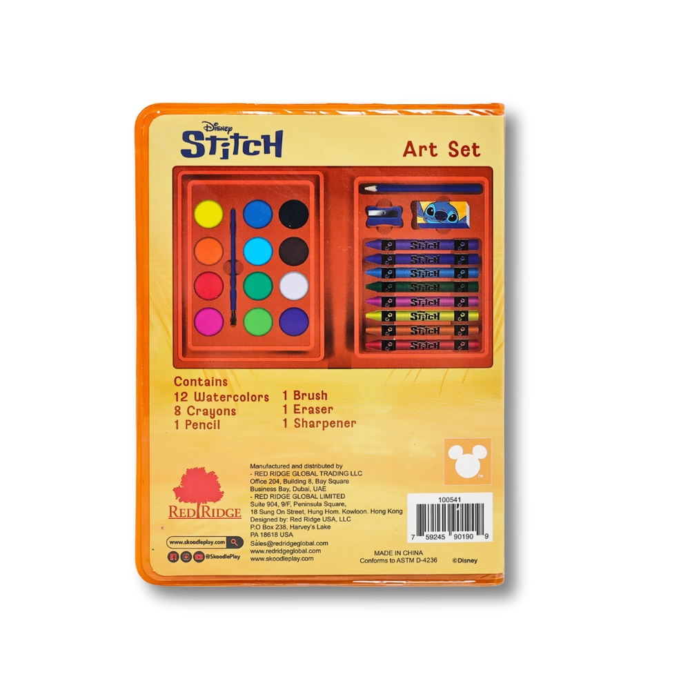 Lilo & Stitch Art Set - 3+ years 24 pcs