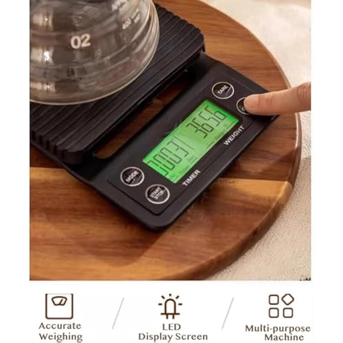 V60 - 9 Piece Portable Pour Over Manual Grinder Kit