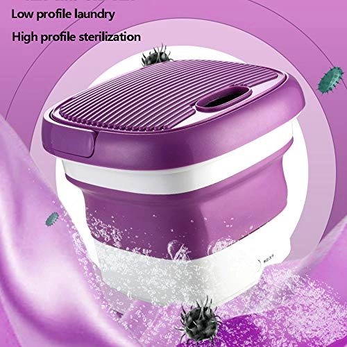 Portable folding washing machine