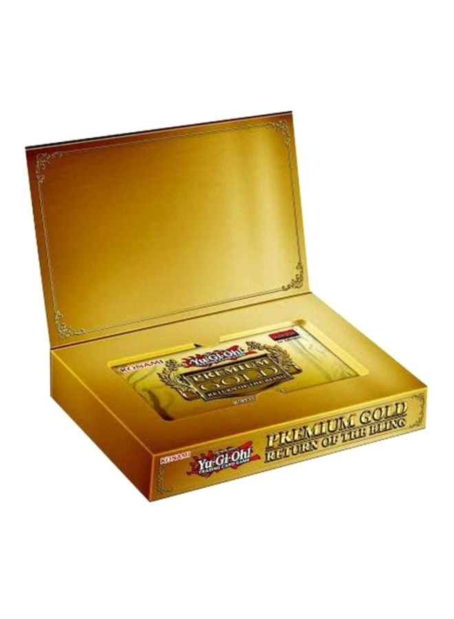 Yugioh Premium Gold Return of the Bling Series Mini-Box - 3 booster packs of 5 cards each